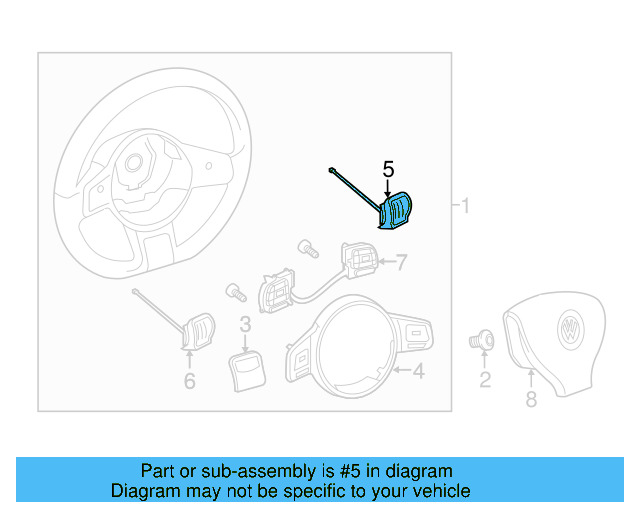 Shift Paddle 5C0-951-528