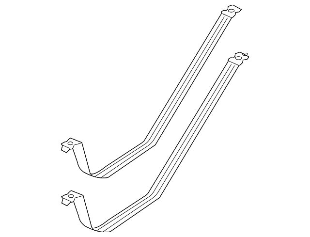 Fuel Tank Mount Strap 1J0-201-654-F - View 4