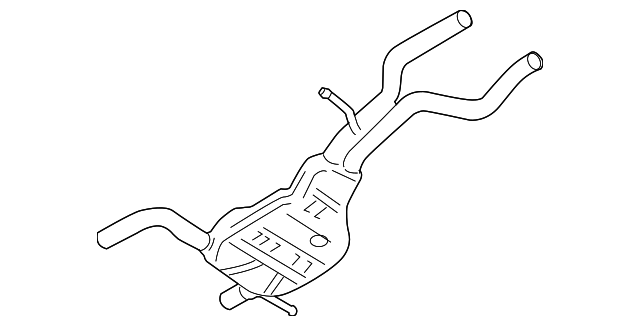 Exhaust System Hanger Bracket 7L0-253-144-B