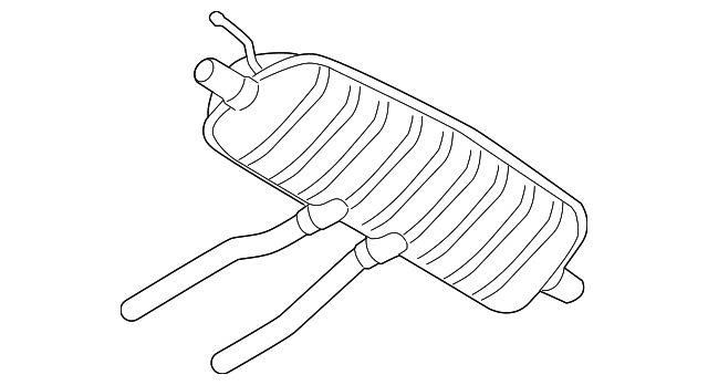 Rear Muffler 7L6-253-609-N - View 4