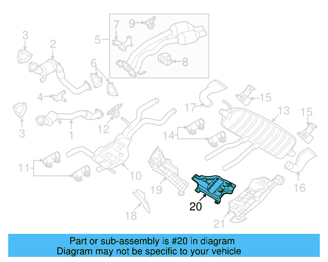 Heat Shield 7L0-825-662-C