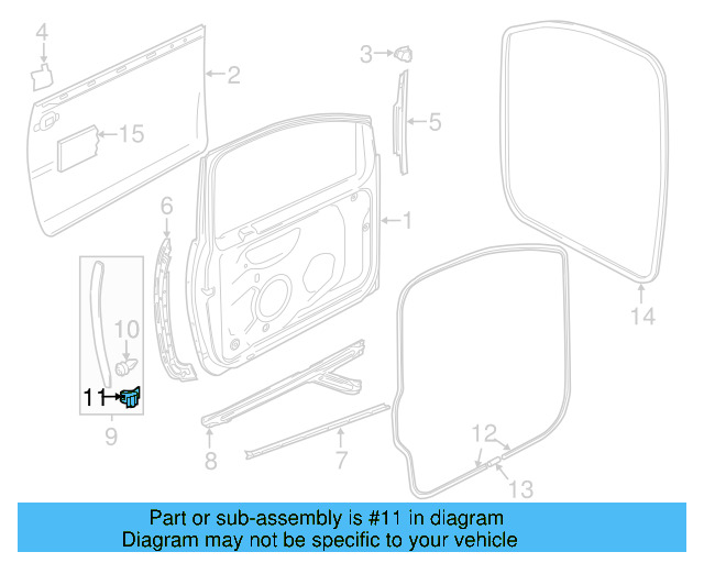 Rear Weather 1K6-837-200-B - View 38