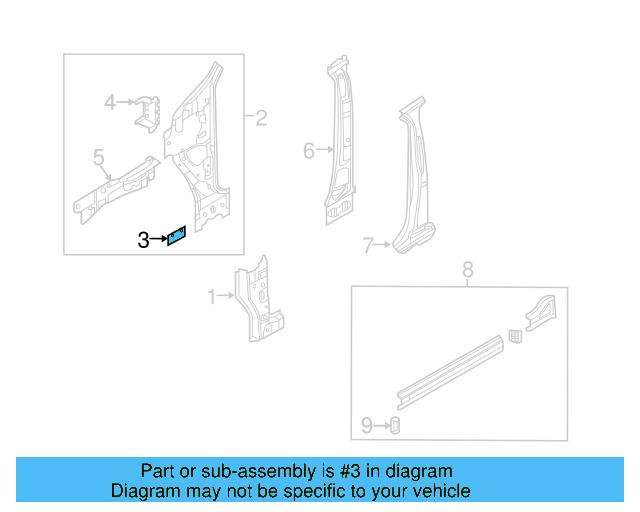Jack Support 5QA-802-847 - View 9