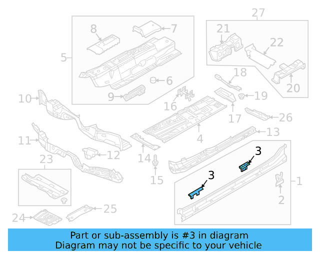 Rocker Reinforced 5NN-809-378-B