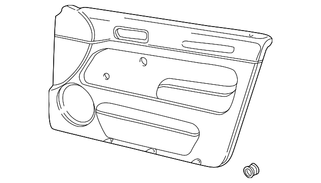 Door Trim Panel 1J3-867-012-EN-LKU