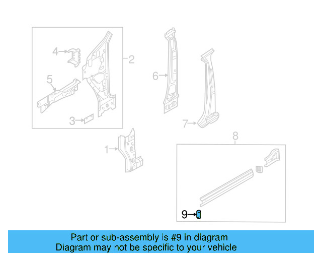 Filler Plate 5NN-810-847 - View 3
