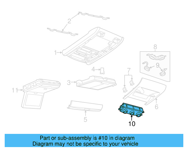 Heater Control 7B0-820-045-R - View 6