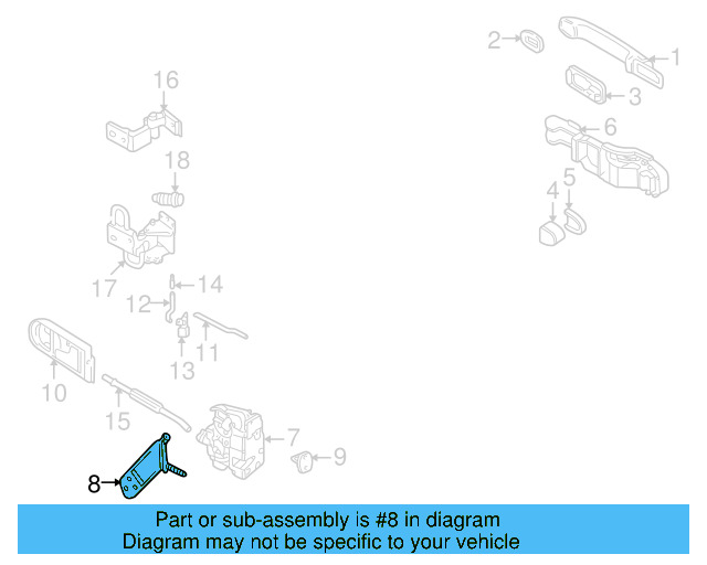 Retaining Bracket 1J0-837-867 - View 26