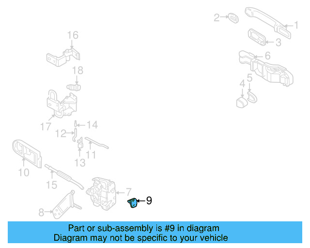 Retaining Bracket 1J0-837-867 - View 23