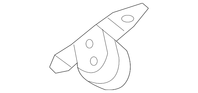 Muffler & Pipe Rear Bracket 7L6-253-144-D - View 7