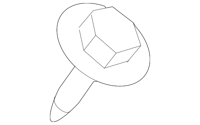 Windshield Pillar Trim U WHT-004-437 - View 5