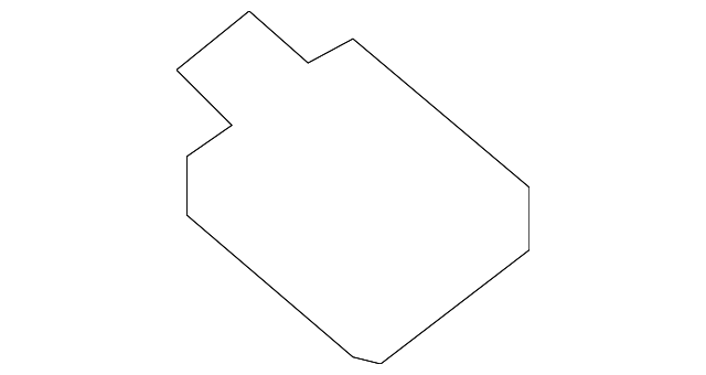 Windshield Pillar Trim U WHT-004-437 - View 4