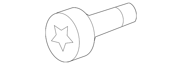 Seat Belt Assembly Screw WHT-004-374 - View 3