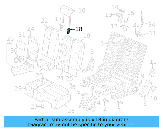 Headrest Guide 5TA-883-920-A-82V - View 15