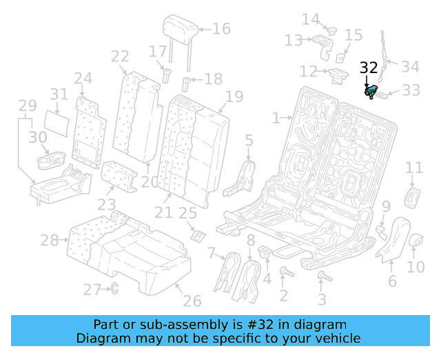 Release Handle 5NN-885-651-D-82V - View 3