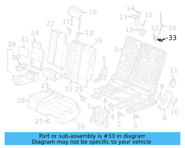Release Handle Trim 565-885-578-82V - View 6
