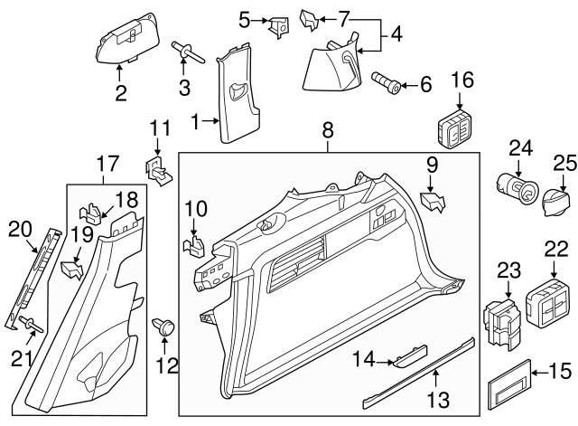 Power Outlet 1K0-919-309 - View 64