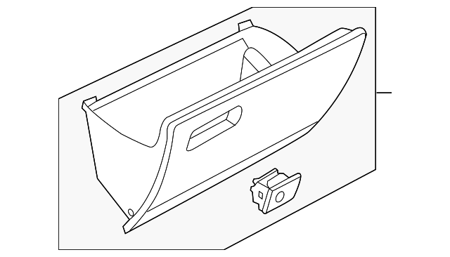 Glove Box Door 5GM-857-114-F-82V - View 2