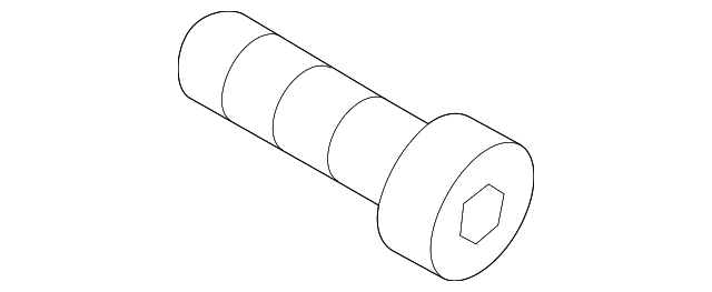 Rear Trim Screw N-106-706-01 - View 2