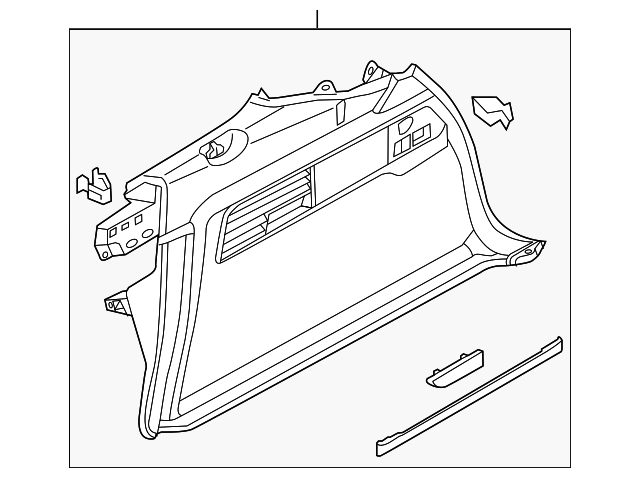 Quarter Trim Assembly 7P6-867-038-F-EOB - View 4