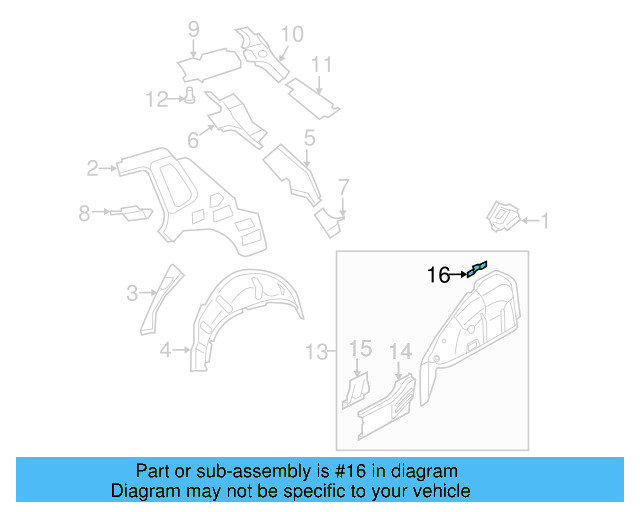 Mount Bracket 5N0-802-684 - View 2