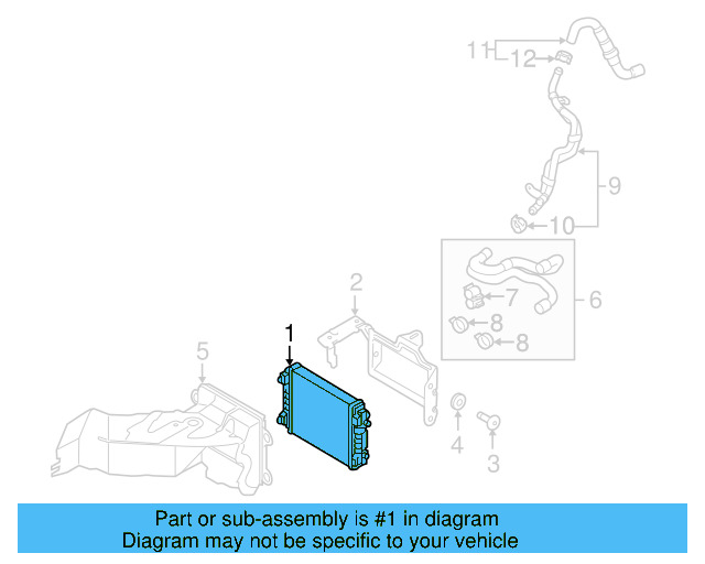 Radiator Coolant Hose 5C0-121-049-F - View 25
