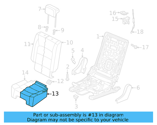 Seat Cover 5NN-885-406-AA-VJF - View 6