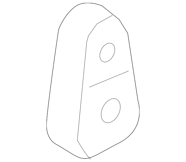 Muffler & Pipe Rear Bracket 7P6-253-144 - View 9