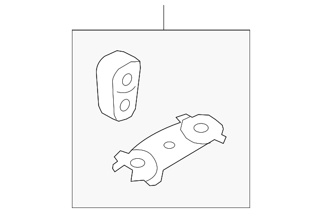 Rear Muffler Bracket 7P0-253-144 - View 24