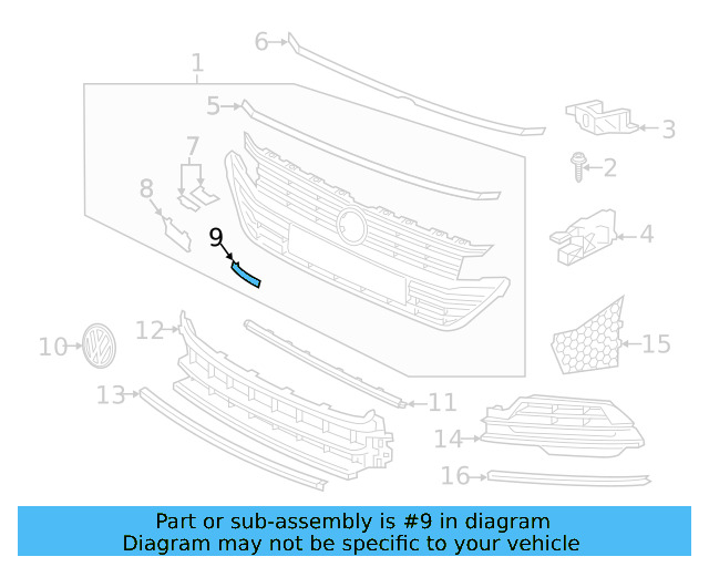 Cap 3G8-853-460-2ZZ - View 3