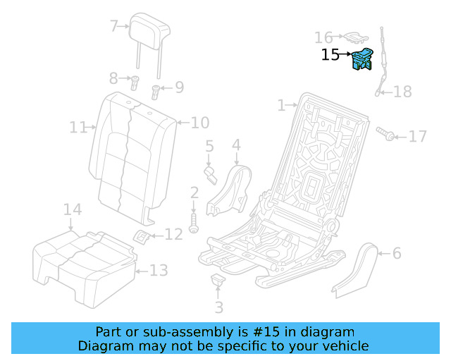 Release Handle 5NN-885-652-D-82V - View 3