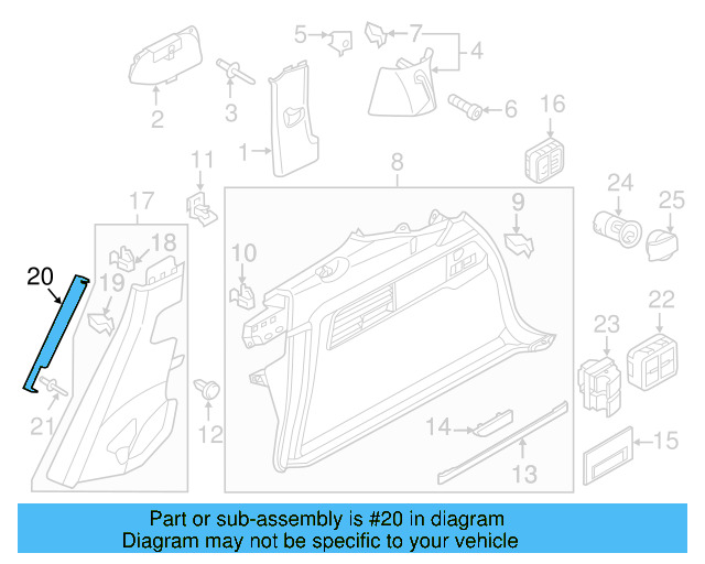 Baffle Rivet N-905-763-01 - View 17