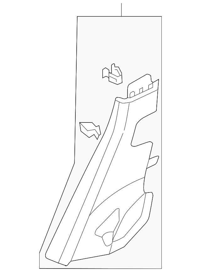 Wheelhouse Trim 7P0-867-765-E-82V - View 4