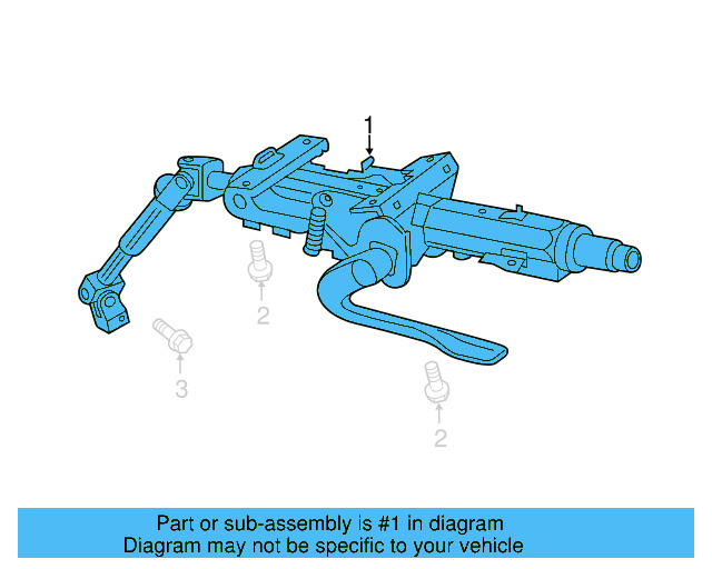 Column Assembly 5QM419502Q - View 4