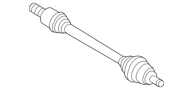 Axle Assembly 1K0-407-271-BP - View 15