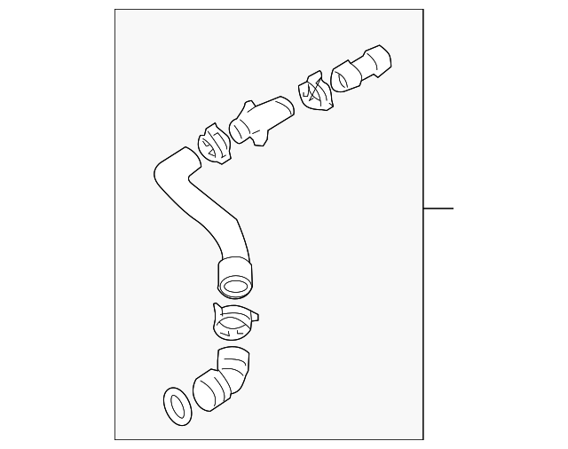 Upper Hose 1J0-122-101-B