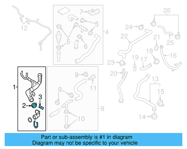 Upper Hose 5C0-122-101-J - View 14