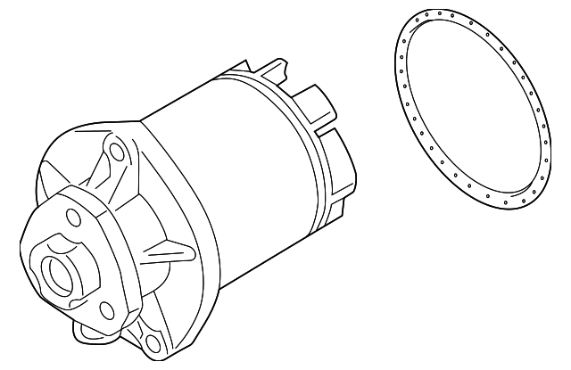 Water Pump Assembly 07K-121-011-B - View 4
