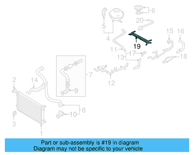 Egr Cooler 038-131-513 - View 11