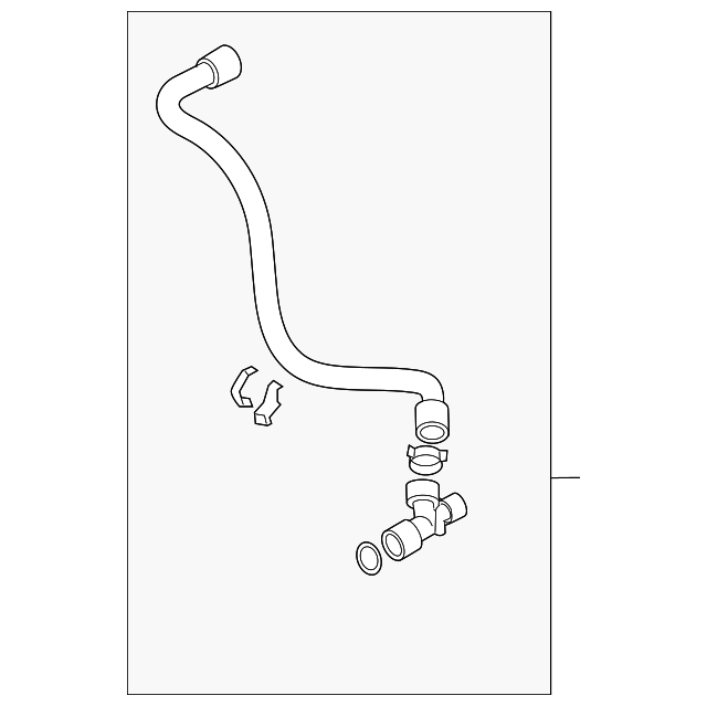 Lower Hose 1J0-122-051-H - View 24