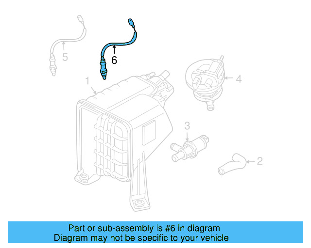Oxygen Sensor 022-906-262-CF - View 8