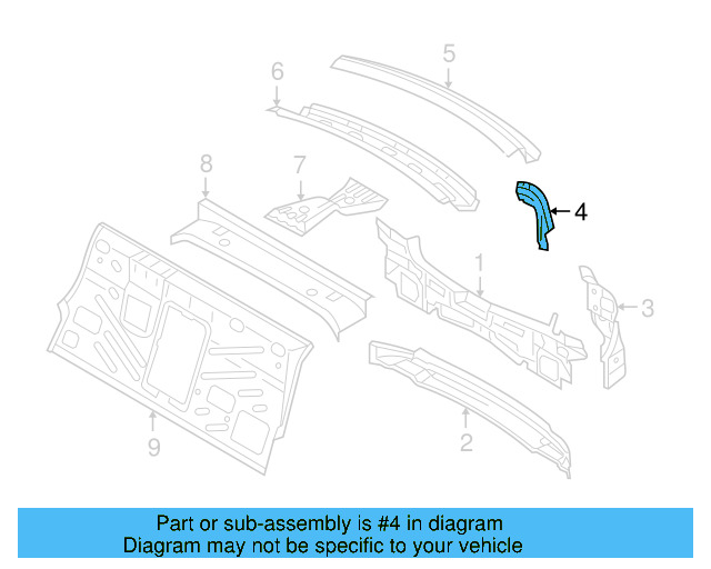 Reinforcement 3D5-813-486-B - View 3