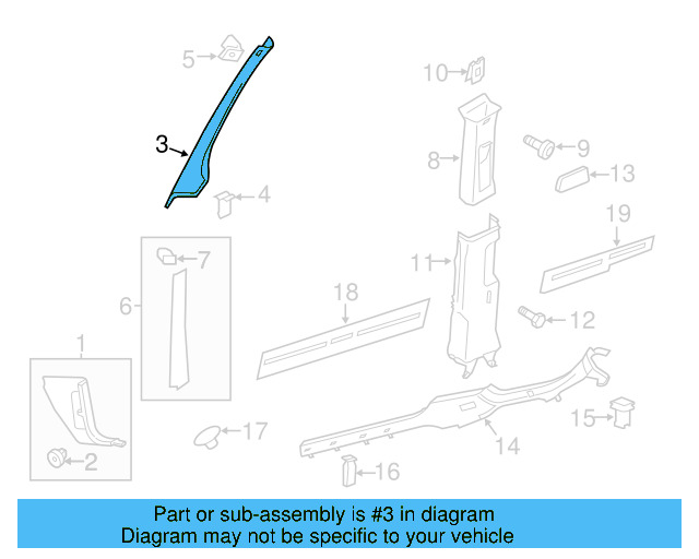 Body A 5C6-868-238-82V - View 9