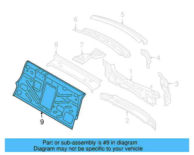 Partition Panel 3D5-813-501-B - View 2