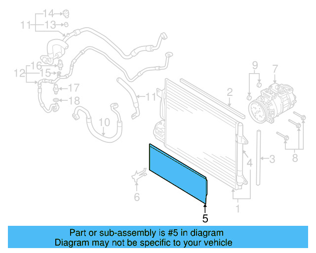 Grille 1K0-853-677-C-9B9 - View 5