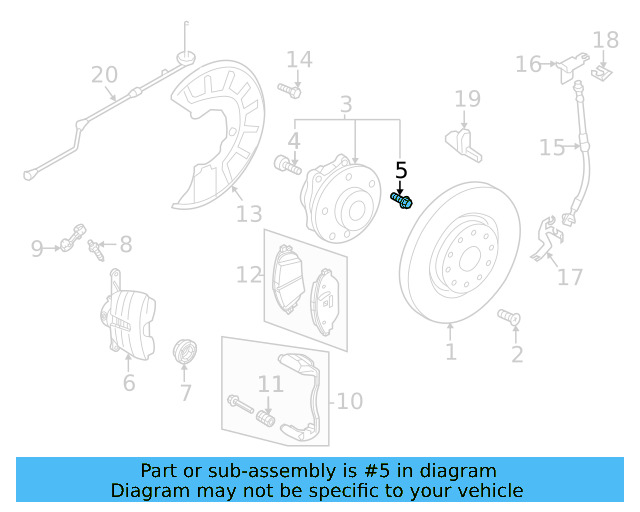 Axle Bolt WHT-005-437-A - View 89