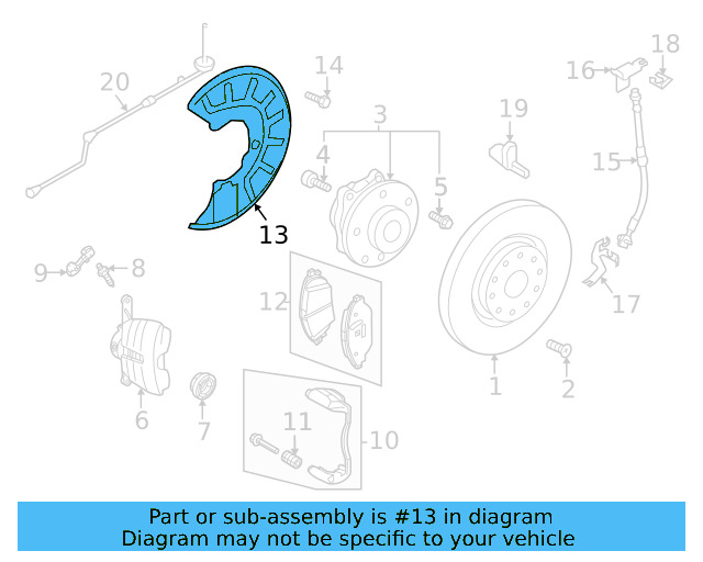 Splash Shield 5Q0-615-311-G - View 17