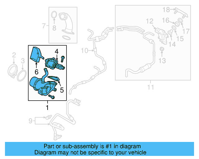 Cooler Assembly 04L-131-512-L