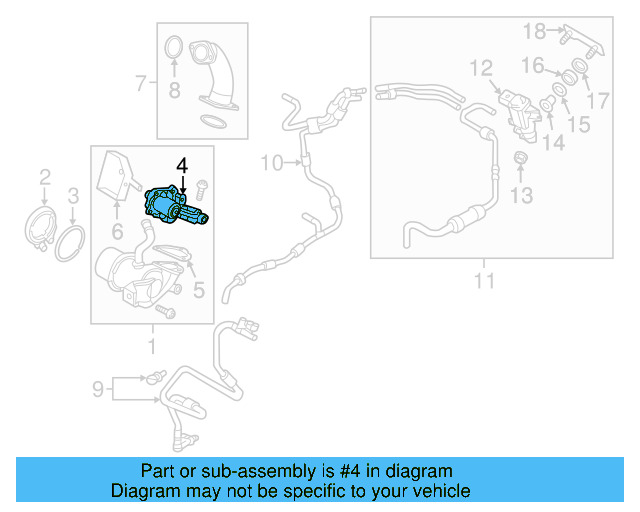 Egr Valve 04L-131-501-D - View 2