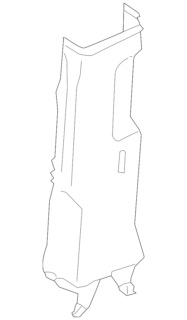 Lower Center Pillar Trim 5C6-867-292-82V - View 2